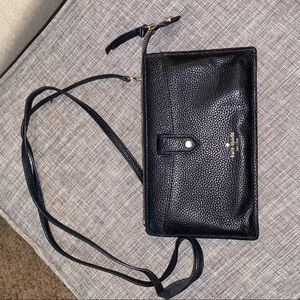 Black Kate spade clutch/purse